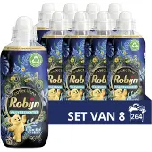 Robijn Collections Wasverzachter - Beautiful Mystery - met 97% biologisch afbreekbare ingrediënten* - 8 x 38 wasbeurten