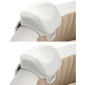 Intex Set van 2 ergonomische Hoofdsteunen voor Opblaasbare Spa en Hot tub