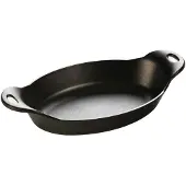 Lodge Logic ovale schaal ø 32 cm gietijzer zwart