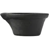 PotteryJo Peep deegkom 12 cm matt black