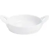 Pillivuyt Toulouse schotel met handvat rond Wit
