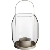 ERNST lantaarn voor theelicht 22 cm Beige