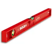 Sola Kunststof waterpas PF40 40cm 2 libellen 1,00mm/m rood - 01412501