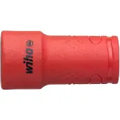 Wiha 246229 Dopsleutelinzet geïsoleerd 1/4" buitenzeskant 9.0 mm x 42 mm - 43094