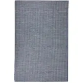 vidaXL Buitenkleed platgeweven 120x170 cm blauw
