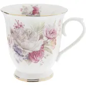 Clayre & Eef Multi Mok 12*9*10 cm / 200 ml 6CE0868
