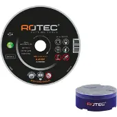 Rotec doorslijpschijven ALU 125x1,3x22,2 - 25 stuks - 7865125 - 786.5125