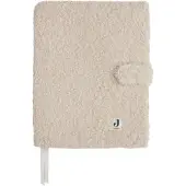 Jollein - Groeiboekje Hoes - Boucle - Naturel - A5 Formaat - Hoes Voor Groeiboekje, Notitieboekje of Crecheboekje