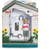 Lundby nukke ja potkulauta