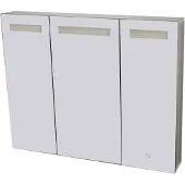Best design Spiegelkast Aluma Incl. LED verlichting 120x80cm