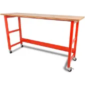 Ragnor Werkbank Verrijdbaar Met Werkblad Rood