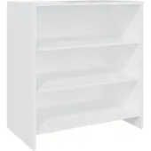vidaXL Dressoir 70x40,5x75 cm bewerkt hout wit