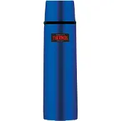 Thermos - Light & Compact 0,75L Bleu Métallique voor Unisex - Blauw