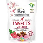 Brit Care 3x200g Crunchy Crackers Insecten, Lam & Frambozen Hondensnacks