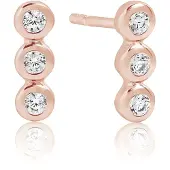Sif Jakobs JEWELLERY SARDINIEN TRE PICCOLO EARRING SJ-E2640-CZ(RG)