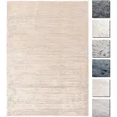 Tesso Living Vloerkleed Romy | Tesso Living katoen beige 290x195 cm vloerkleden | NADUVI