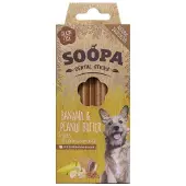 Soopa - Dental Sticks - Banaan & Pindakaas - Display 10 stuks