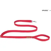 Amiplay Leiband verstelbaar Easy Fix Cotton rood maat-S / 160-300x1,5cm
