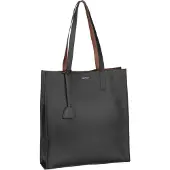 Coccinelle Easy Shopper Tas Leer 34.5 cm noir-brule