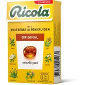 Ricola Keelpastilles Original Suikervrij Doosje 50 Gr