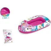 MONDO opblaasboot eenhoorn - unicorn boot voor kinderen 112 cm vinyl.