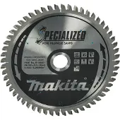 Makita Ø165mm Asgat 20mm 56T Invalcirkelzaagblad voor Aluminium | Specialized - B-33021