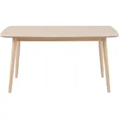 Fonq basic Rounded Eettafel 150 x 80 cm - Eiken