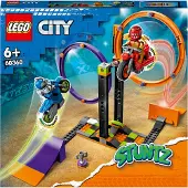LEGO City Stuntz Spinning Stunt-uitdaging Actieset - 60360