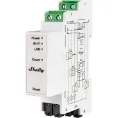 Shelly Pro 3EM 120A Elektriciteitsmeter WiFi, Bluetooth