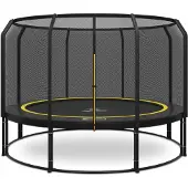 Magic Circle Pro Black Trampoline 410 cm met veiligheidsnet