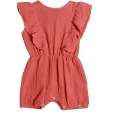 Alwero Dames Jumpsuits Overall Ruffles - Koraal - Maat 68/74