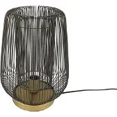 Countryfield tafellamp Perry L zwart-Metal-Luxury Label