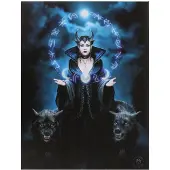 Something Different Anne Stokes - Moon Witch - Canvas afbeelding