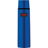Thermos - Light & Compact 1L Bleu Métallique voor Unisex - Blauw