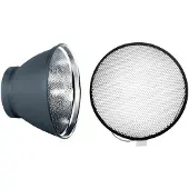 Elinchrom Standaard Reflector & Grid Kit 21cm