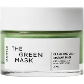 Mantle The Green Mask Clarifying + Non-Drying Matcha Mask Gezichtsmasker 75 ml