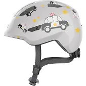 ABUS Fahrradhelm - Smiley 3.0 - Grey Police - - 45-51 cm - Fahrradhelme