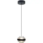 Highlight Hanglamp Dynasty Zwart Met Helder Glas