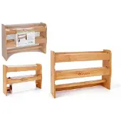 Quttin - Keukenrolhouder Duurzame Bamboe- 36X 25.5X 10cm