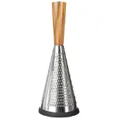 Paris Prix Rasper Cirkelvormig 3 zijden Roestvrij staal (25,2 x 11 cm)