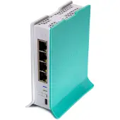 Mikrotik hAP draadloze router Gigabit Ethernet Single-band (2.4 GHz) Groen, Wit