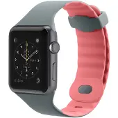 Belkin Apple Watch 42mm Roze siliconen Horlogeband