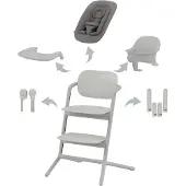 Cybex Lemo2 4 In 1 Home Highchair Zilver Kinderen