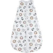 Meyco Baby Animal baby slaapzak rond gevoerd - multicolour - 86cm - 2.5 TOG