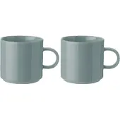 Stelton Mok Dusty Green 200 ml (Set van 2)