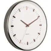Karlsson Wandklok Arrow Batons - Grijs - Ø35cm - Wandklok Modern