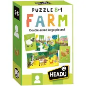HEADU Puzzle 8+1 La ferme