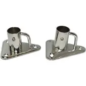 Talamex Stanchion Socket 84º Zwart
