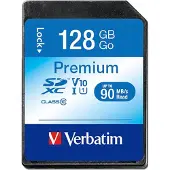 Verbatim SDXC Class 10 UHS-I 128GB - Geheugenkaart - 128GB opslagcapaciteit