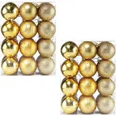 Casaria Kerstballen 48 stuks Goud